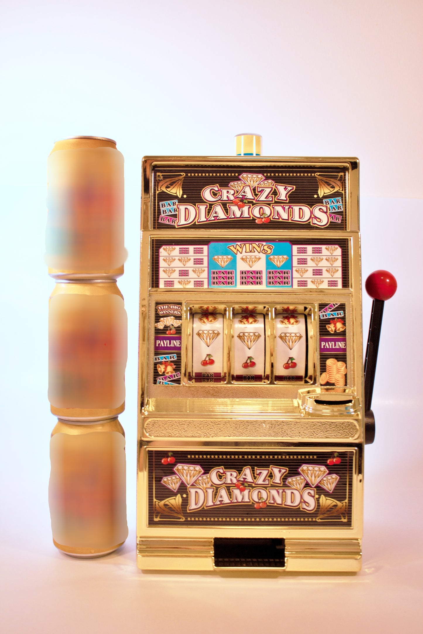 Jumbo Slot Machine with 50 Metal Coins